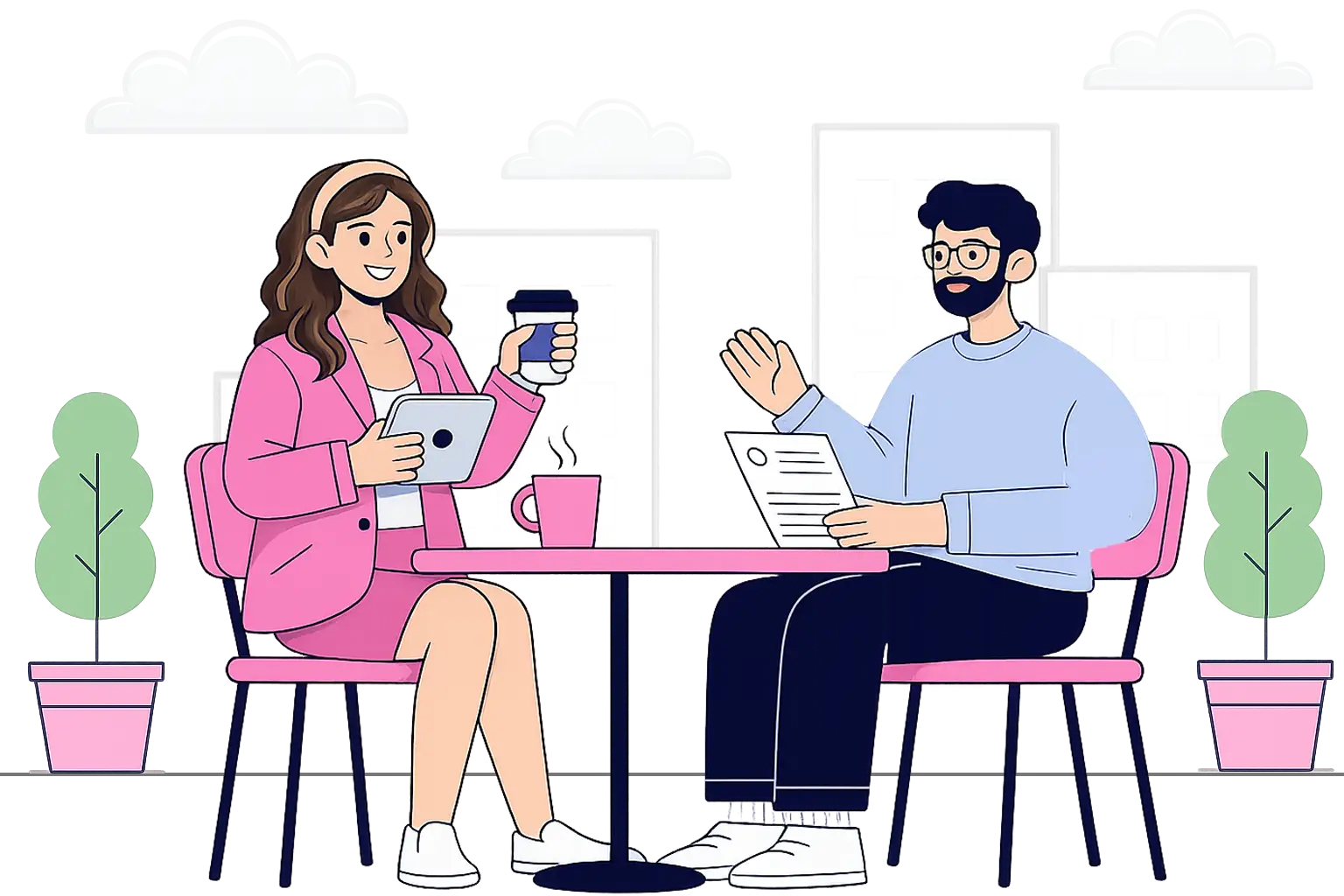 Equipo de NovaCode trabajando en estrategias de marketing digital y SEO para clientes